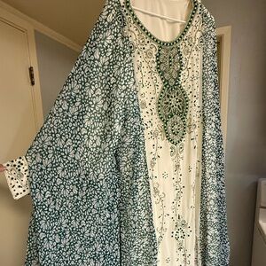 Arab Jeweled Bat-Wing Kaftan